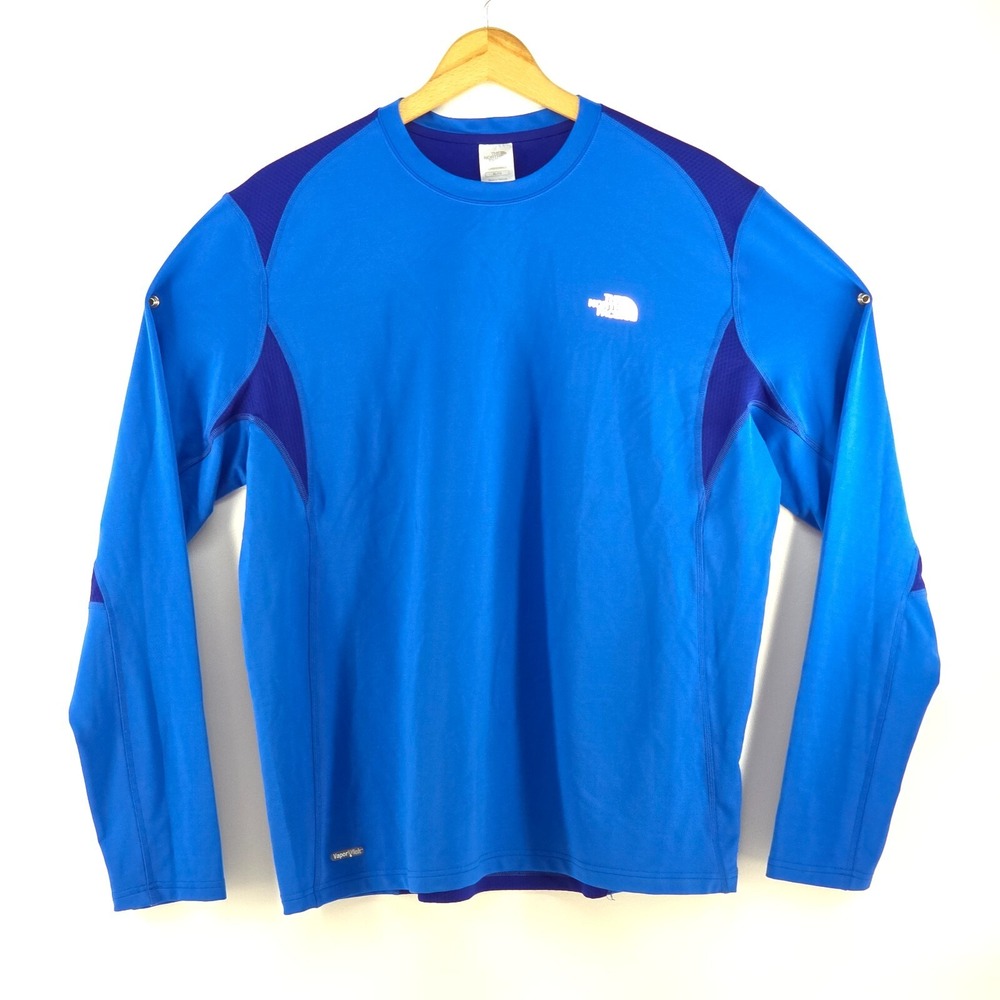 The North Face Shirt Mens XL Crew Neck Gorpcore Vaporwick Logo Activewear Preppy